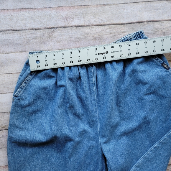 Chic denim blue jean granny pants size 18 - Picture 6 of 8